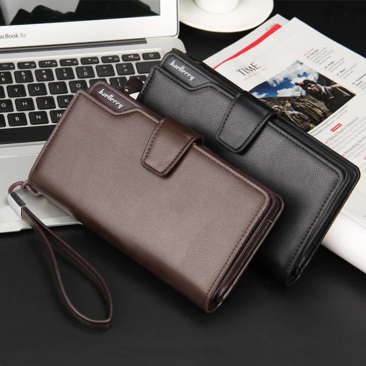 Billetera Porta Chequera Ejecutiva Baellerry Para Caballero