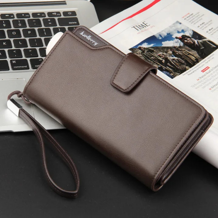 Billetera Porta Chequera Ejecutiva Baellerry Para Caballero
