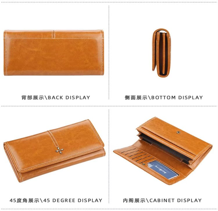 Billetera Porta Chequera para Dama