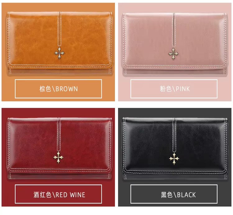 Billetera Porta Chequera para Dama