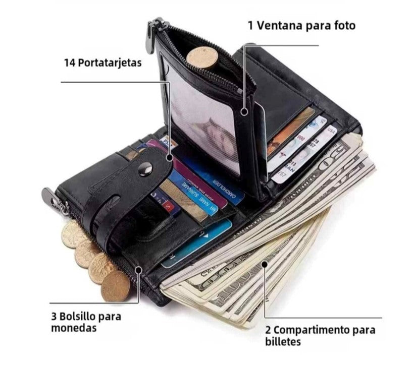 Billetera Jeep Humerpaul para Cabellero